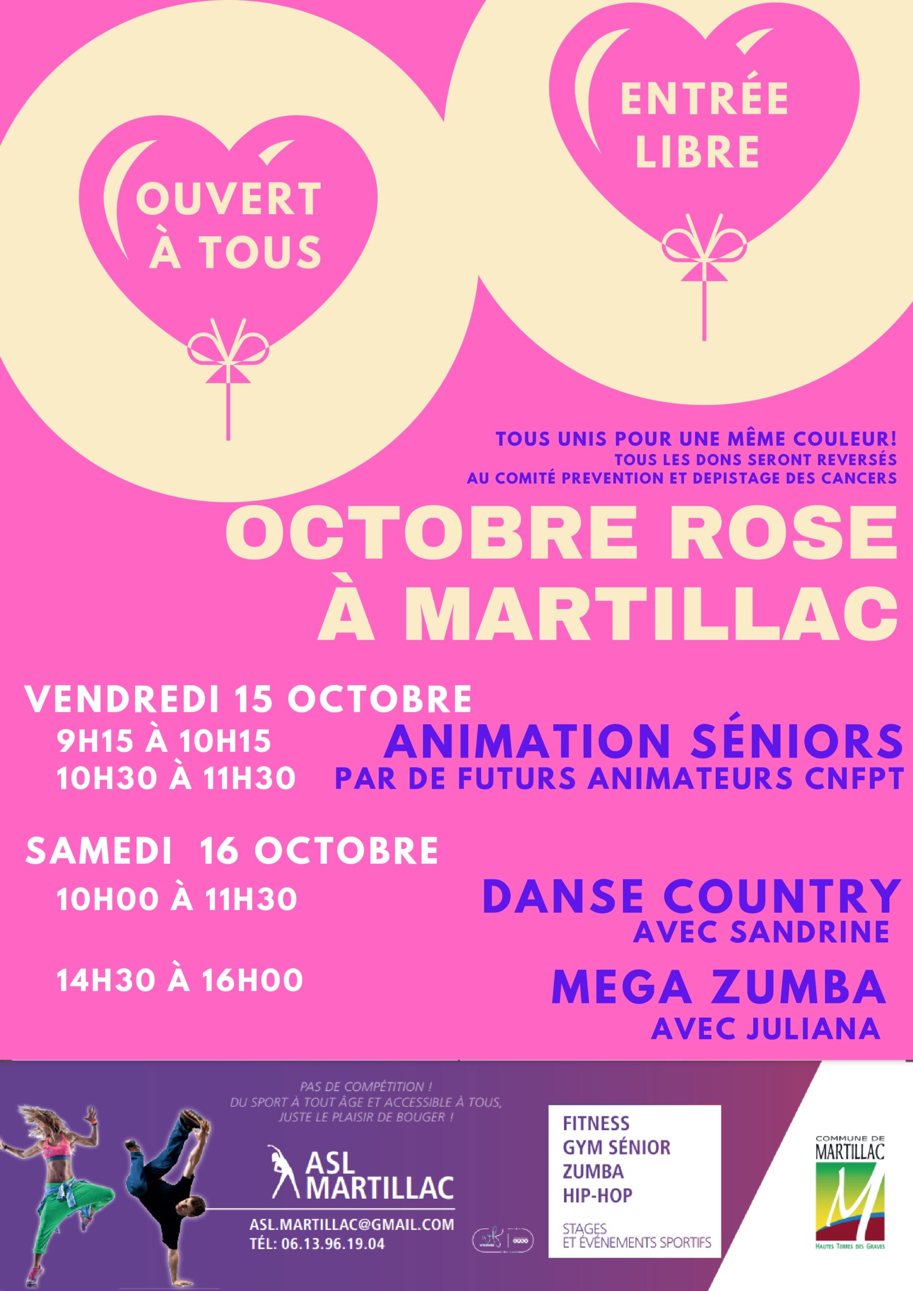 OCTOBRE ROSE ASL