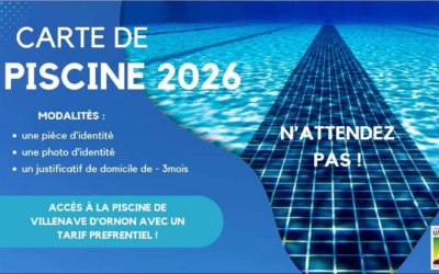 Partenariat avec la piscine Olympique de Villenave d’Ornon