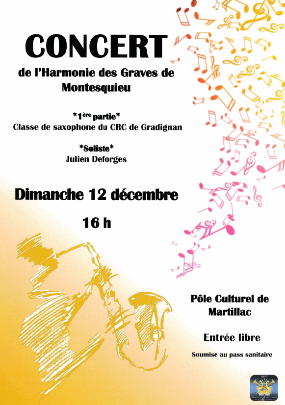 Concert de l'Harmonie des Graves de Montesquieu