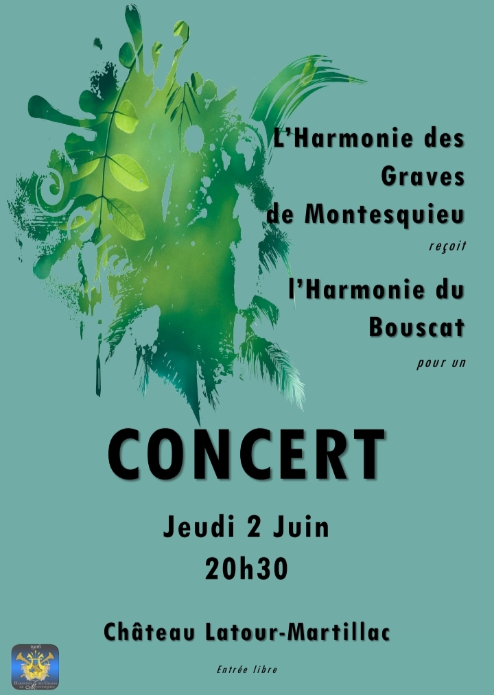 Concert de l'Harmonie des Graves de Montesquieu