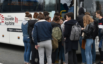 Transport scolaire CCM – Circuit 191-30 – Travaux à Martillac : modification de l’emplacement de l’arrêt du bus « La Cave » du 14 au 18 novembre 22