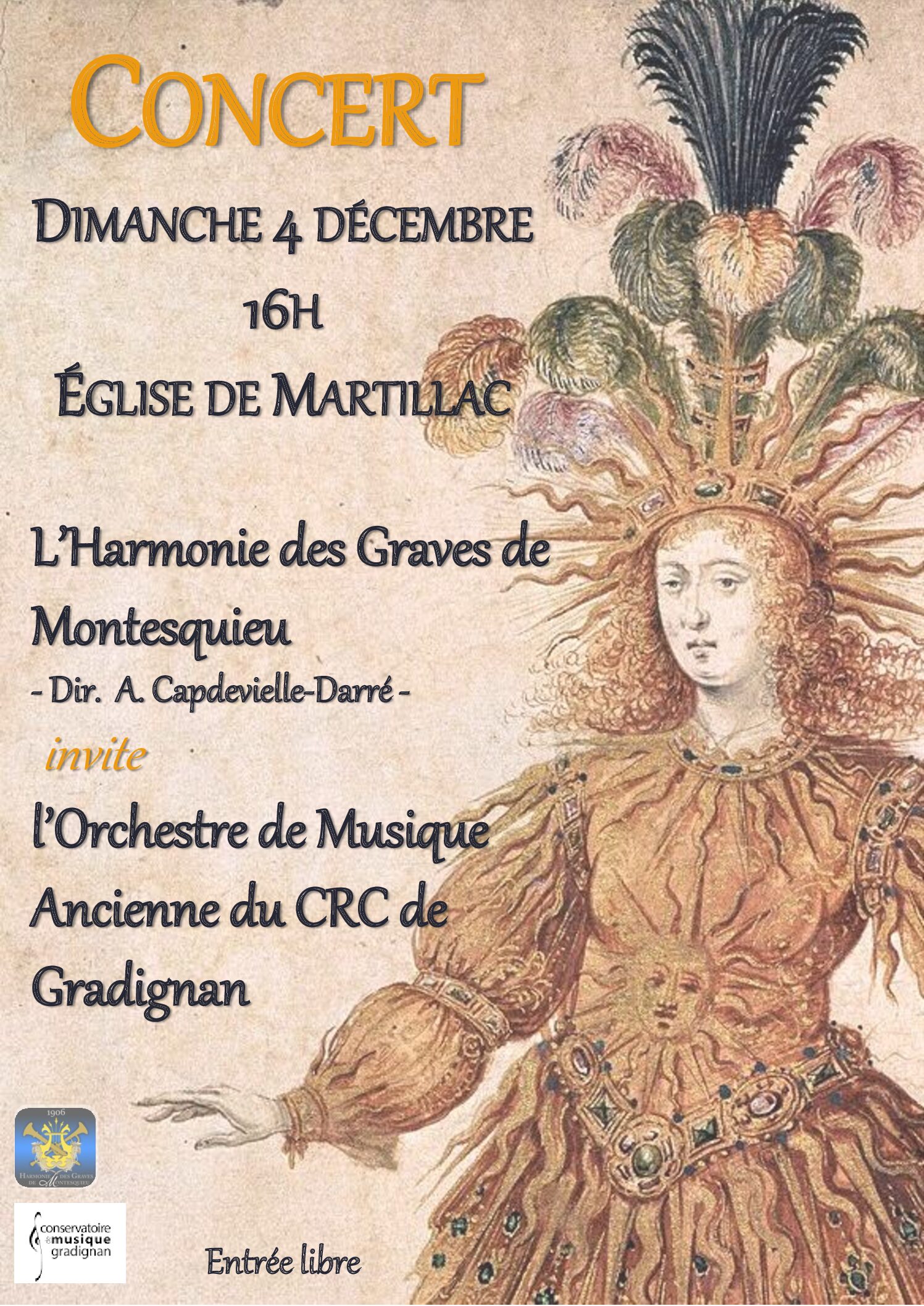 Concert de l'Harmonie des Graves de Montesquieu