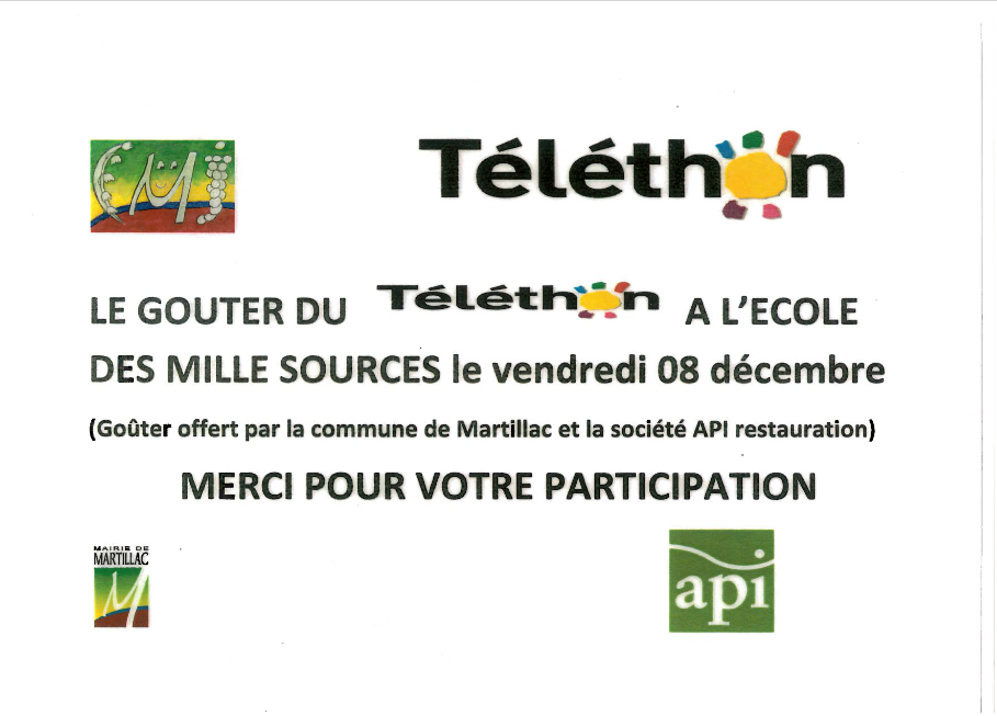 Opération Téléthon 2023