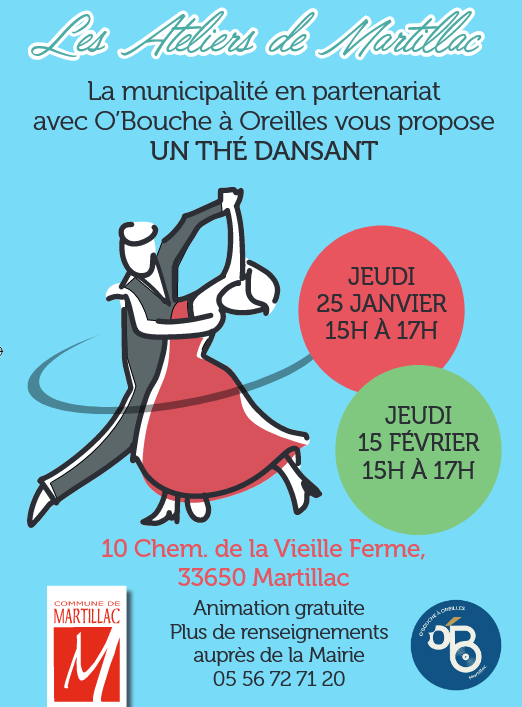 Les Ateliers de Martillac "Thé Dansant"