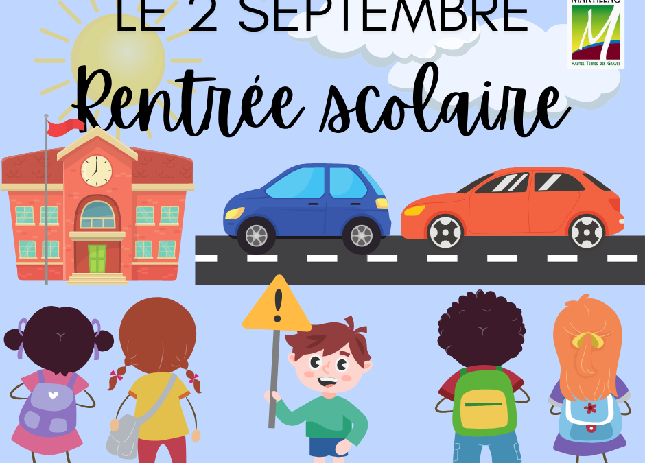 Forte circulation prévue aux alentours de l’École des Mille Sources (route de Massiot) et de l’École des Bois (Chemin du Platane).