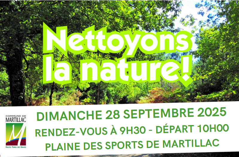 Opération "Nettoyons la Nature"