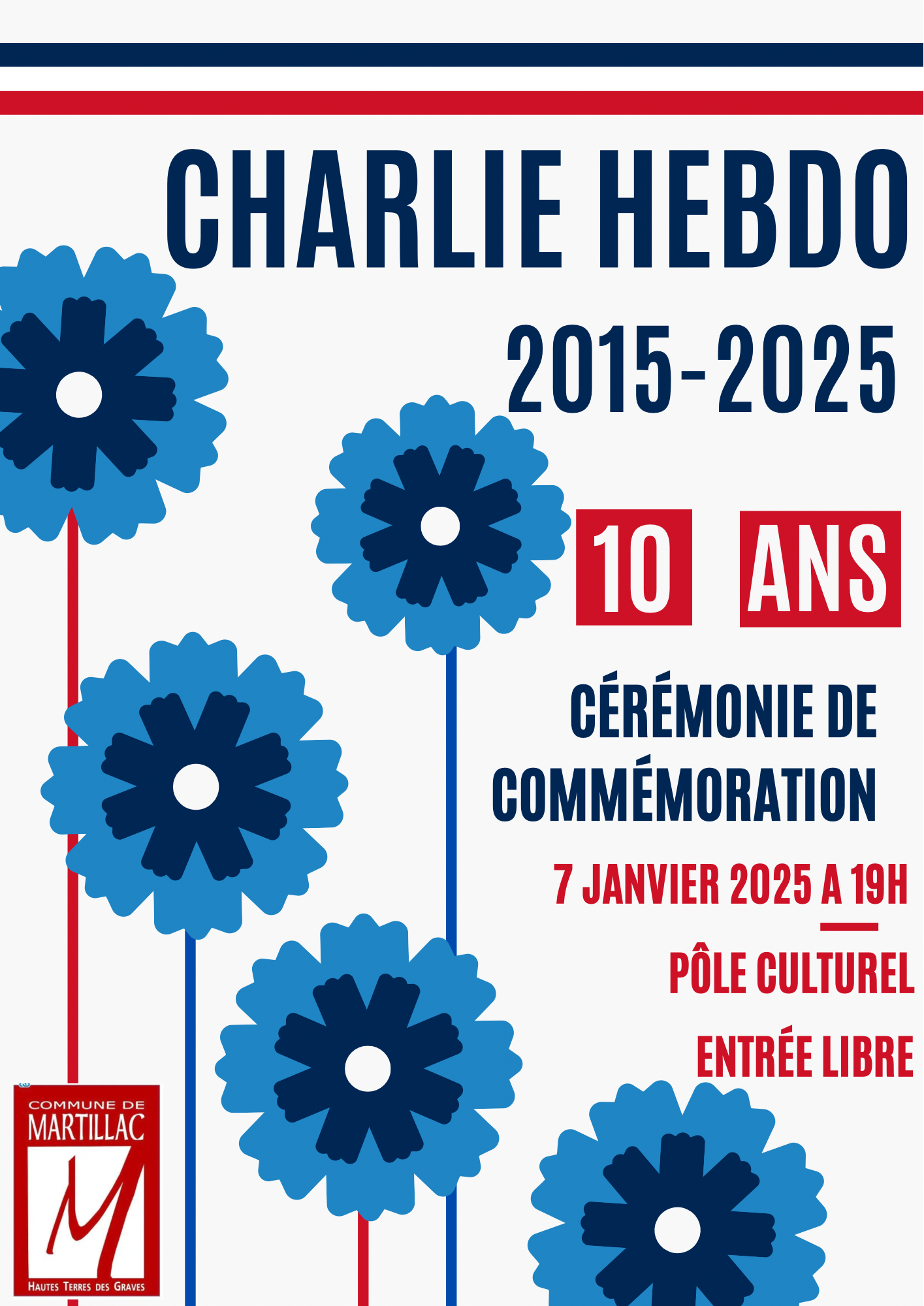 Cérémonie de Commémoration "Charlie Hebdo". 10 ans