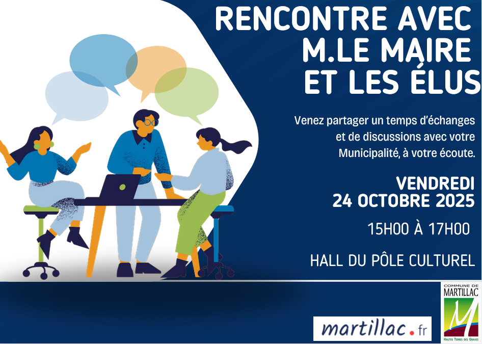 Rencontre avec M.le Maire et les Élus