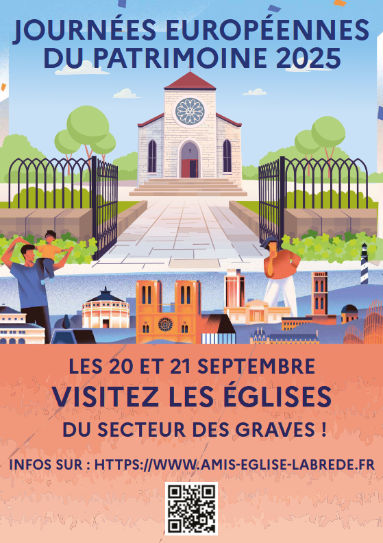 Visitez les Églises. Journées Européennes du Patrimoine.