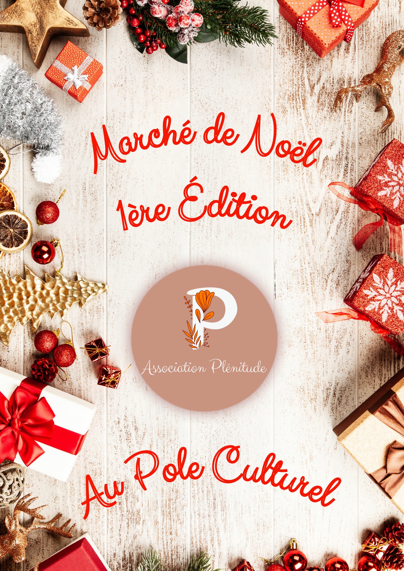 MARCHÉ DE NOËL. 1ère ÉDITION.