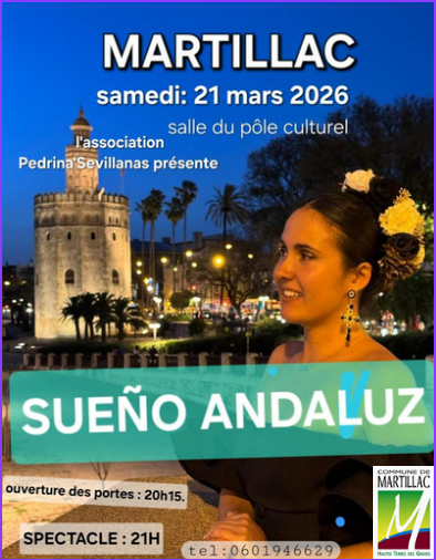 SPECTACLE DE DANSES PAR PEDRINA'SEVILLANAS