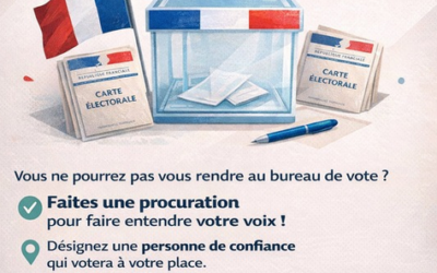 Élections Municipales – Pensez à la procuration !