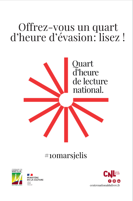 QUART D'HEURE DE LECTURE AVEC LA MÉDIATHÈQUE