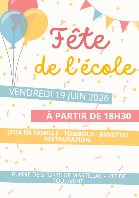 FÊTE DE L'ÉCOLE DES MILLE SOURCES