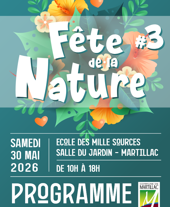 PROGRAMME DE LA FÊTE DE LA NATURE – 3ÈME ÉDITION