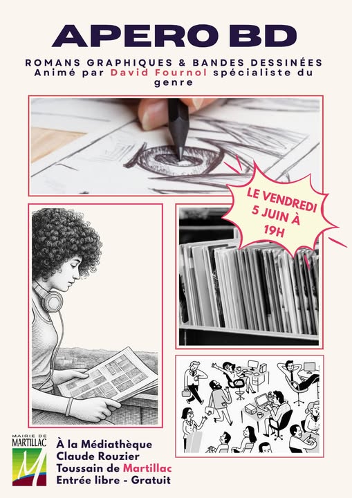 APÉRO BD À LA MÉDIATHÈQUE