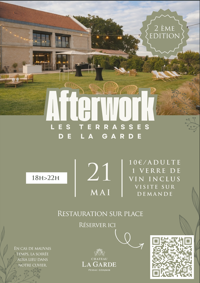AFTERWORK - LES TERRASSES DE LA GARDE - 2ÈME ÉDITION