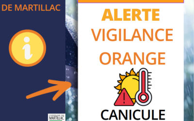Alerte Canicule « Vigilance ORANGE » SAMEDI 20 JUIN 2026