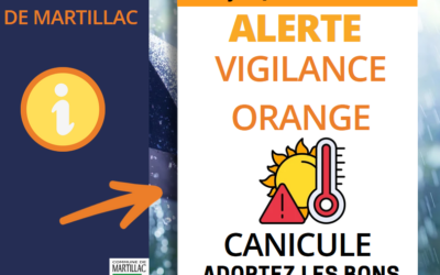 ALERTE CANICULE « VIGILANCE ORANGE» JEUDI 25 JUIN 2026