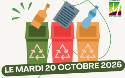 PROCHAINE COLLECTE DES DÉCHETS VERTS OCTOBRE 2026