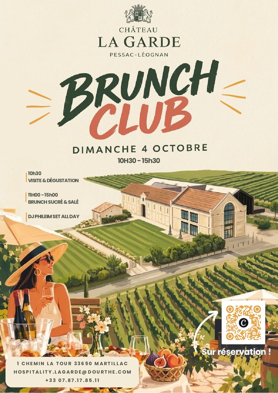 BRUNCH CLUB - CHÂTEAU LA GARDE