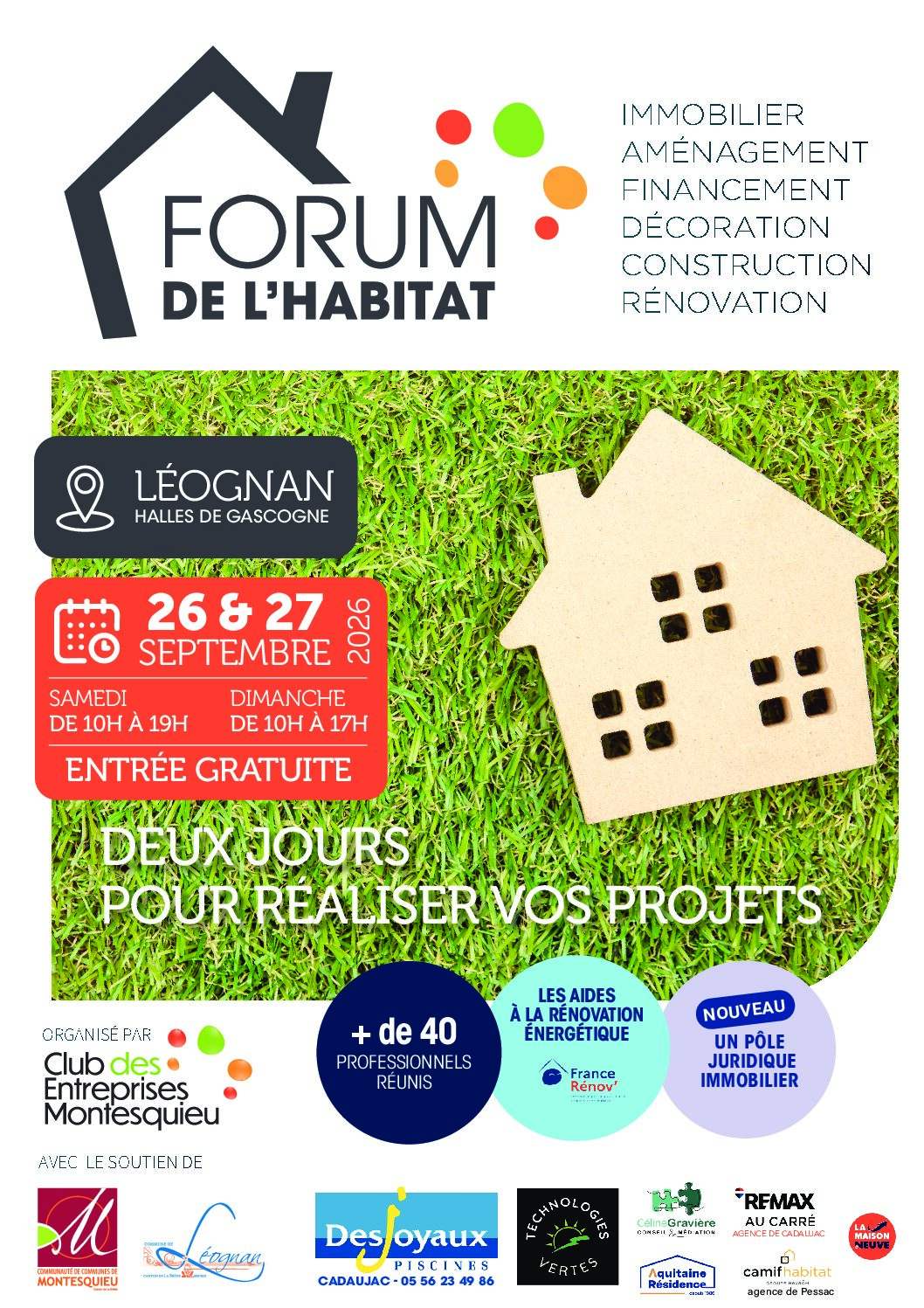 FORUM DE L'HABITAT - 26 ET 27 SEPTEMBRE