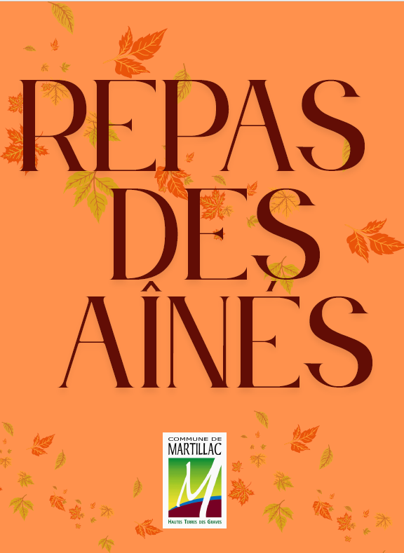REPAS DES AÎNÉS - MODALITÉS D'INSCRIPTIONS